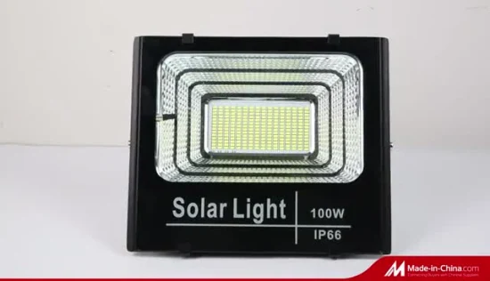 Lampada da esterno a energia solare impermeabile IP65 da 50 W 100 W 150 W 200 W LED